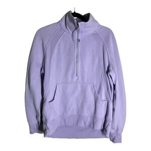 Lululemon Scuba Oversized Funnel-Neck Half Zip Long
